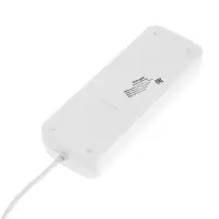 Удлинитель СТАРТ УХ6-103, 3 розетки, 3 м, 6 А, ШВВП, с заземлением, белый