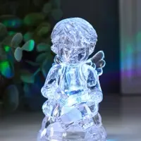Фигура светодиодная &laquo;Ангел&raquo;, 8.5&times;4.5 см, от батареек 3хAG10, RGB