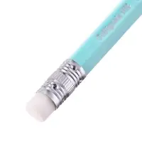 Набор карандашей чернографитных Calligrata. Pastel, 12 штук, HB, с ластиком, шестигранный, пластиковый, МИКС