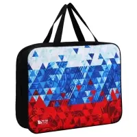 Папка для труда, А4, текстильная, 35&times;27&times;7 см &laquo;Триколор&raquo;