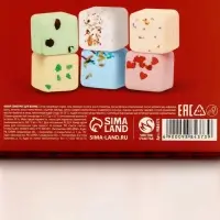 Набор бомбочки для ванны с добавками &laquo;Праздничная посылка&raquo;, 6&times;70 г, Чистое счастье