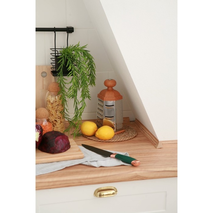 Тёрка шестигранная Доляна «Деревенька», 12×10×23 см, цвет коричневый Тёрка шестигранная Доляна «Деревенька», 12×10×23 см, цвет коричневый