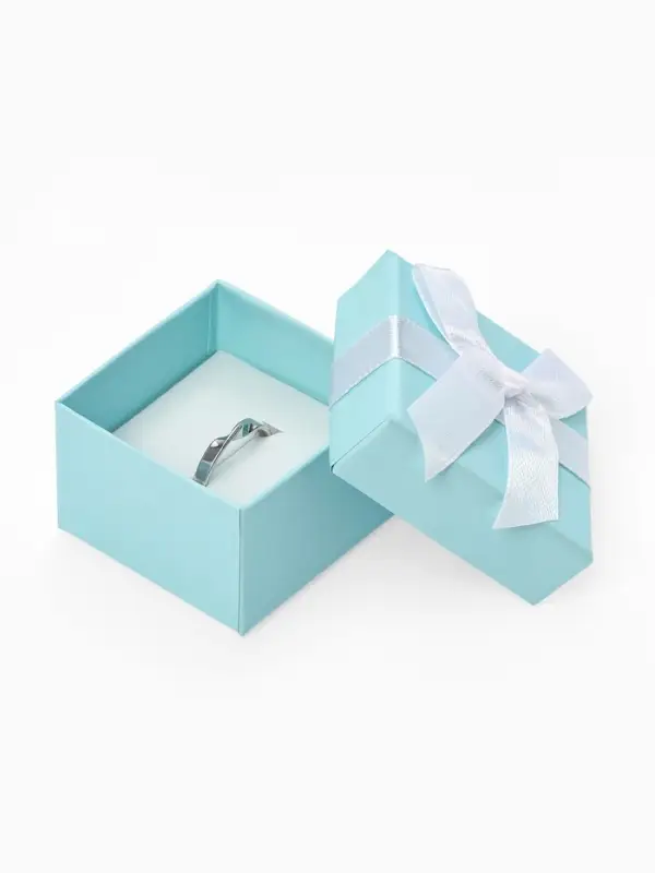 Набор коробочек подарочных 6 шт. под кольцо &laquo;Тиффани&raquo; 5&times;5, цвет бирюзовый (3593346)