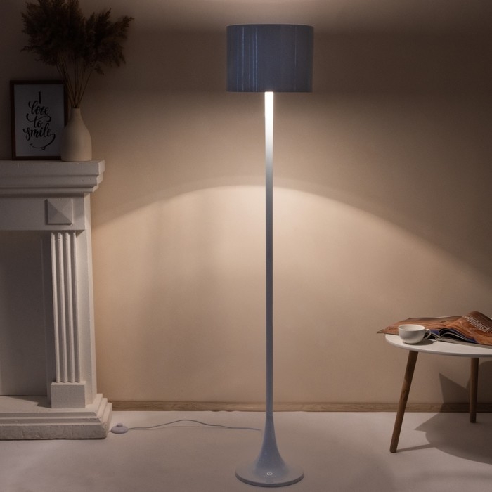 Торшер "Нордик" Е27 40Вт белый 25х30х160см