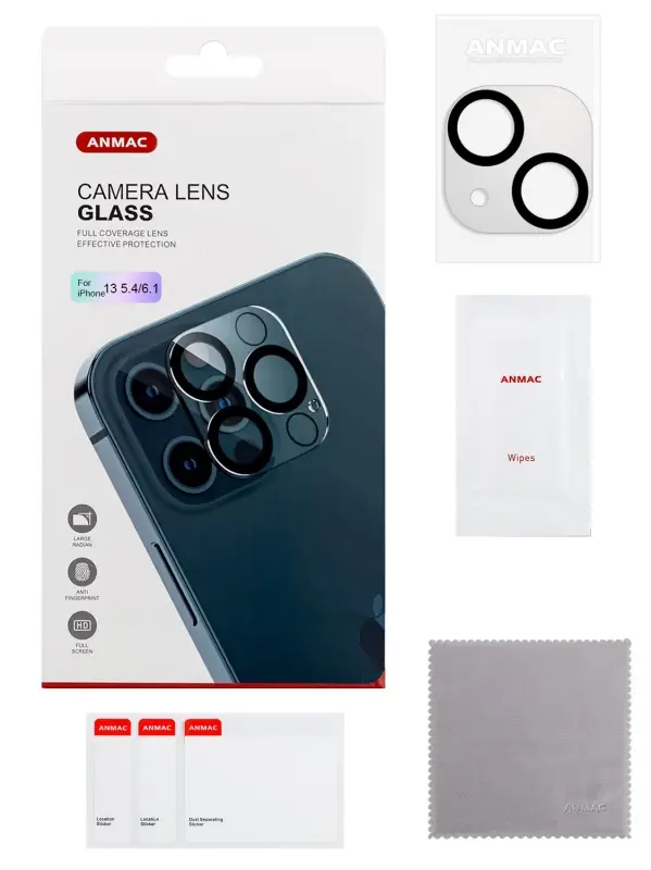 Защитное стекло для камеры iPhone 13 Mini/13 ANMAC Арт.1137270