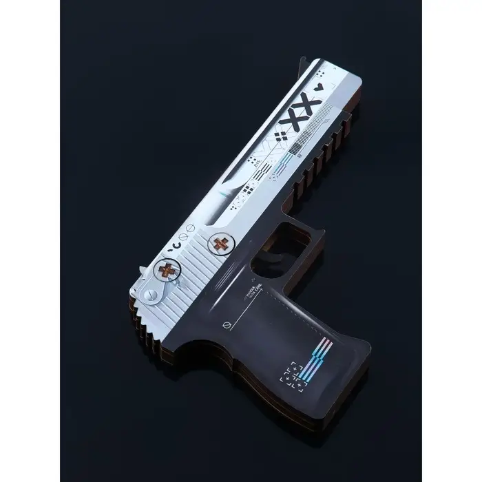 Набор сувенирное оружие «Геометрия», автомат, пистолет, нож охотничий, 3 шт Набор сувенирное оружие «Геометрия», автомат, пистолет, нож охотничий, 3 шт