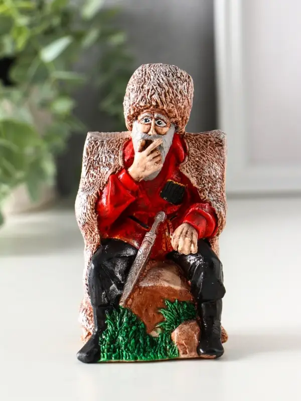Фигурка гипс &laquo;Дух гор&raquo;, 12.3&times;7&times;6.5 см, красный