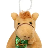 Мягкая игрушка "Лошадка с подарком", 7 см МИКС Мягкая игрушка "Лошадка с подарком", 7 см МИКС