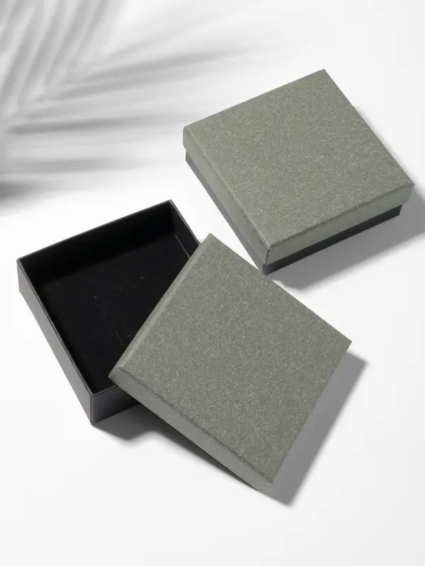 Коробочка подарочная под набор «Лофт», 9×9 см, серая Коробочка подарочная под набор «Лофт», 9×9 см, серая