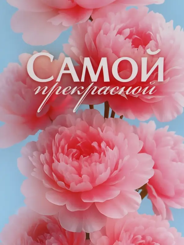 Пакет подарочный &laquo;Самой прекрасной&raquo;, 31&times;40&times;11.5 см