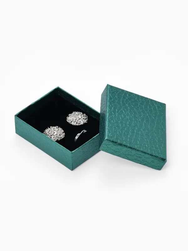 Набор коробочек подарочных 6 шт. под набор &laquo;Животный принт&raquo; симпл, 7&times;9 см, зелёный