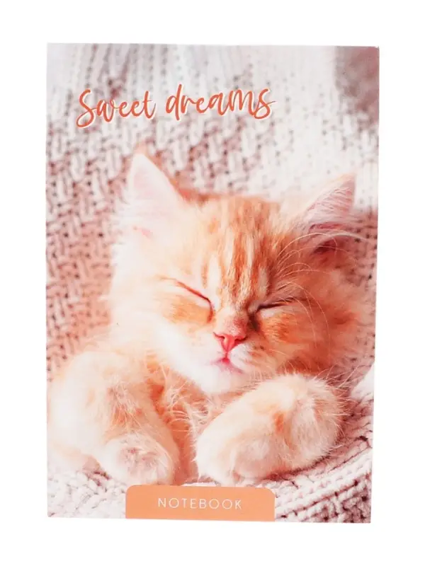 Набор блокнотов А6 40л кл на скобе Сладкий сон, мел карт, бл офс, 4В 20шт