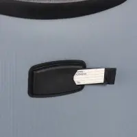 Чемодан на колёсах TEXTURA, кодовый замок, текстильный, с увеличением, 36&times;25&times;58 см, 20", серый