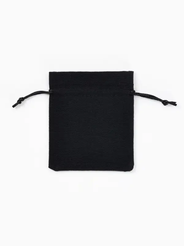 Набор мешочков подарочных 50 шт. &laquo;Хлопок&raquo;, 10&times;12 см, цвет чёрный (10832334)