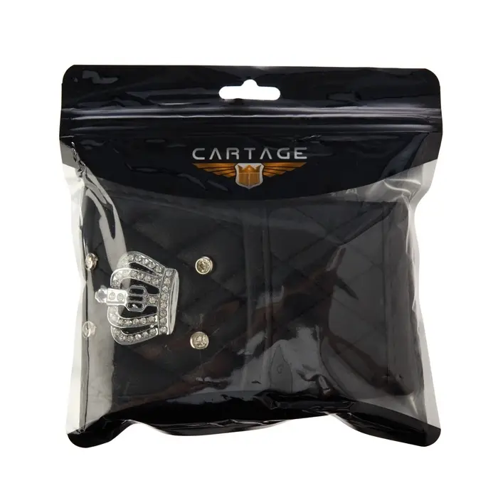 Чехол на коробку передач &laquo;Корона&raquo; черный