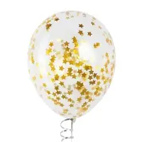 Конфетти «Звезда», сусальное золото, хром, 1.5 см, 50 г