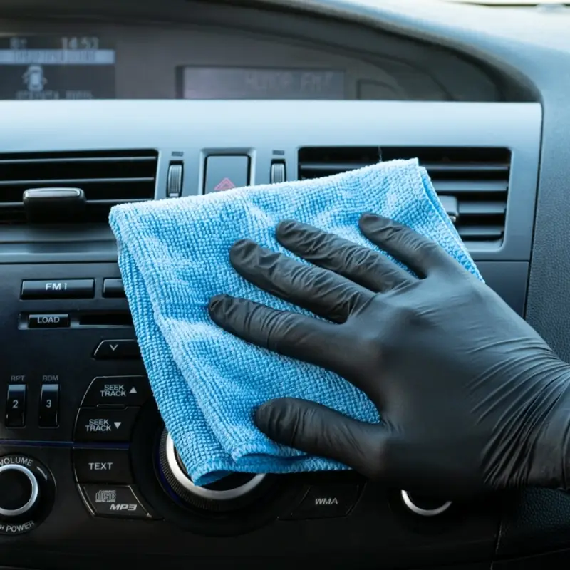 21 Салфетка микрофибра AVS MF-6124 (микроф.- 1шт, 30х30см)