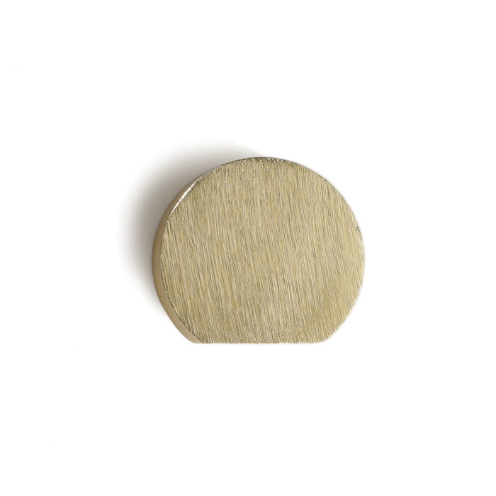 Ручка-кнопка CAPPIO RK147, d=26 мм, цвет сатиновое золото, 8 шт.