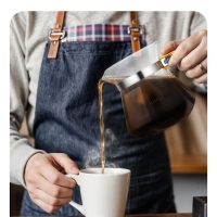 Портативная кофеварка-пуровер КТ-7570 - 0.35 л Портативная кофеварка-пуровер КТ-7570 - 0.35 л