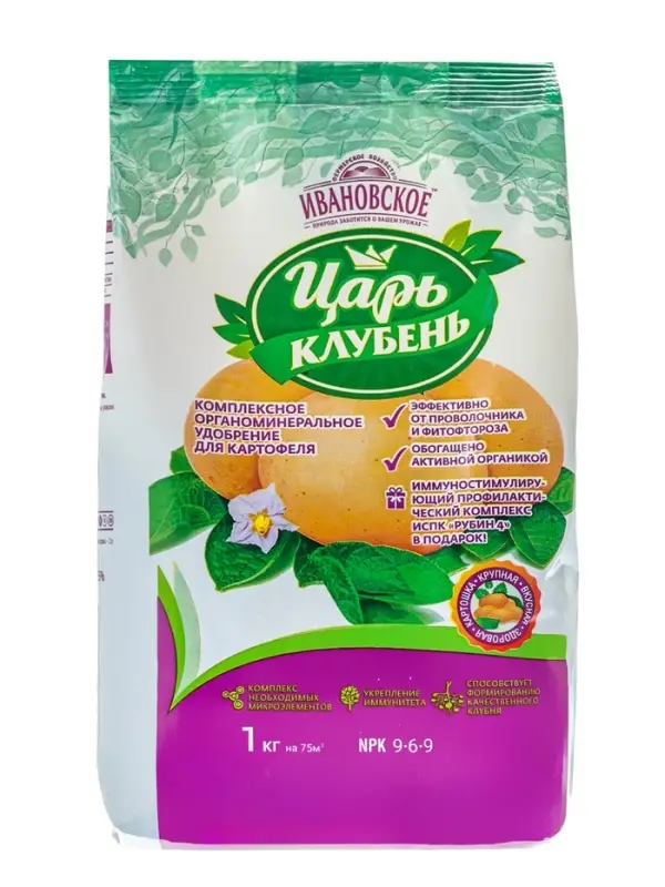 Органоминеральное удобрение для картофеля &laquo;Царь-Клубень&raquo;, 1 кг