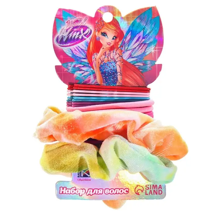 Аксессуары для волос: невидимки и резинки, WINX Аксессуары для волос: невидимки и резинки, WINX