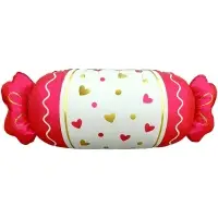 Воздушный шар фольгированный 34" &laquo;Конфета&raquo;, красный сатин