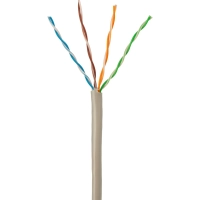 Кабель BigTech BT-CECR-002 медь UTP 4 пары, кат.5e AWG24 PVC 100м сер