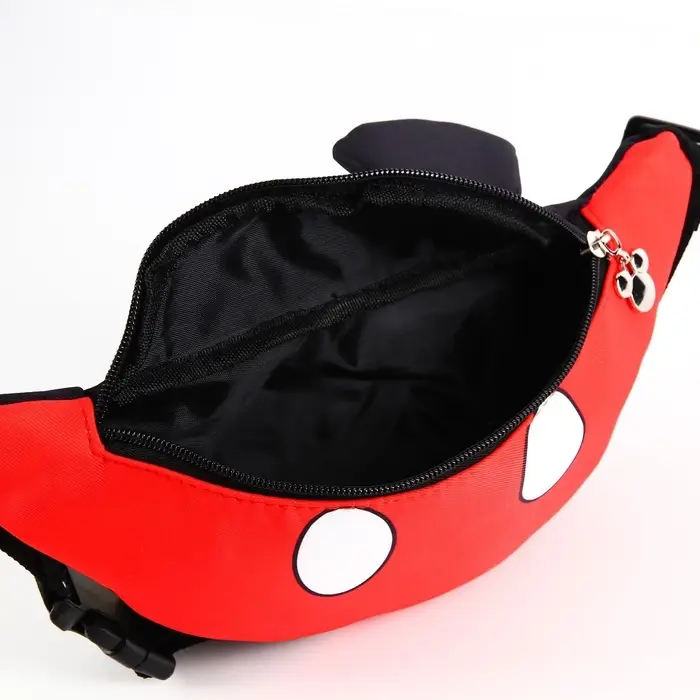 Сумка поясная детская с ушками, 25&times;6&times;13 см, Микки Маус