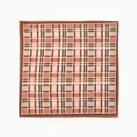 Платки носовые мужские Этель 30*30 см,(набор 12 шт,) цв. коричневый, рис. МИКС, 100% хл