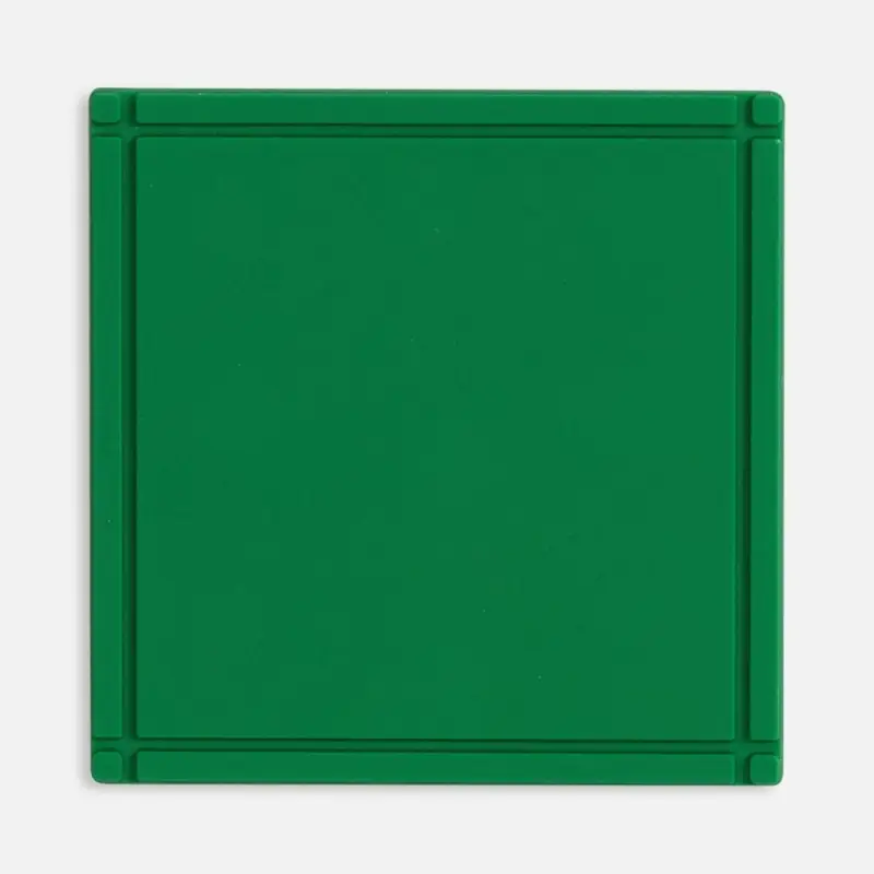 Лейбл из ПВХ Dzeta, L, зеленый