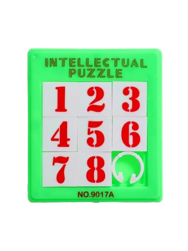 Головоломка - пятнашки «до 8», МИКС Головоломка - пятнашки «до 8», МИКС