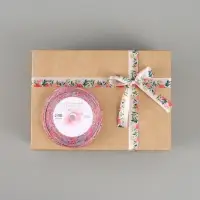 Лента атласная &laquo;Полевой букет&raquo;, 15 мм &times; 23 &plusmn; 1 м, разноцветная