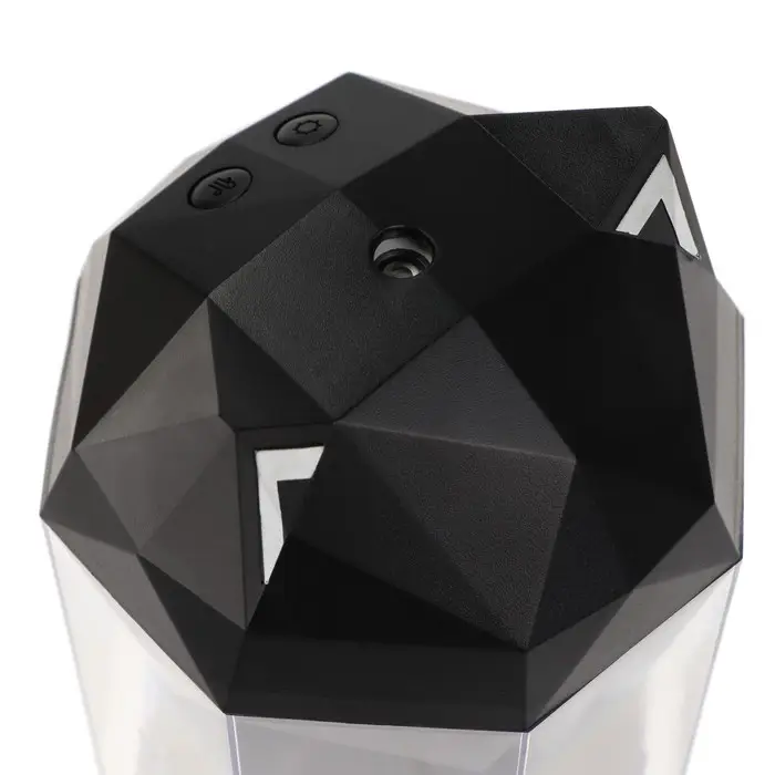 Увлажнитель воздуха Luazon HM-12 &laquo;Волк&raquo;, ультразвуковой, 650 мл, 2 Вт, погружной, USB, чёрный