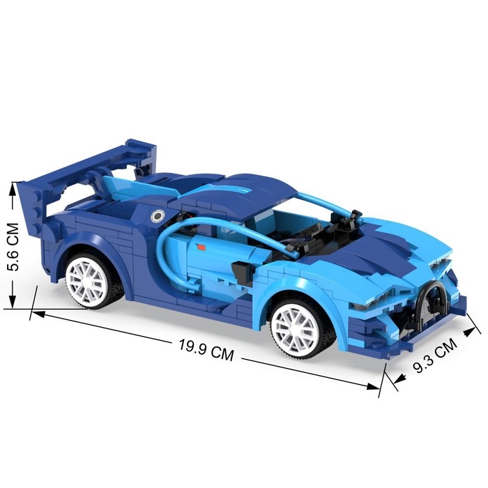 Конструктор радиоуправляемый «Спорткар», 325 деталей, 2 варианта управления Конструктор радиоуправляемый «Спорткар», 325 деталей, 2 варианта управления
