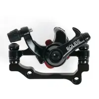 Калипер дискового тормоза задний F-180 мм/R-160 мм