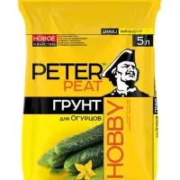 Грунт для Огурцов PETER PEAT, линия&laquo; Хобби&raquo;, 5 л