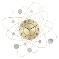 Часы настенные интерьерные &laquo;Носталия&raquo;, серия: Ажур, дискретный ход, d=60 см, циферблат d=22 см, от батарейки 1&times;АА
