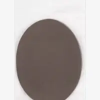 Заплатка для одежды, термоклеевая, замшевая, 2 шт., 15&times;11 см, серая
