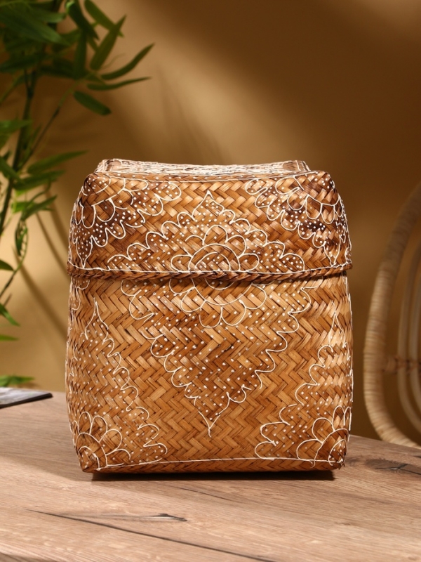 Корзинка плетеная Корзинка плетеная "Морокко" 23х23х30 см