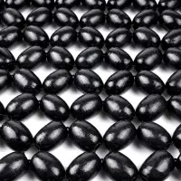 Накидка массажная AVS M2403-BL (большая) деревянные косточки (Черный), 1 шт.