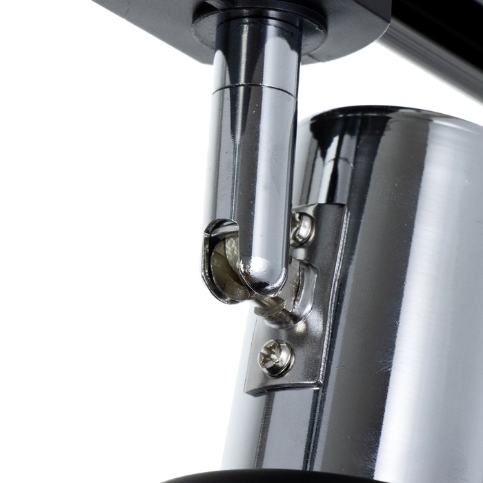 Светильник трековый Светильник трековый "Анабель" Е14 40Вт черно-хромовый 16х8х18см