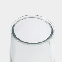 Ваза стекло настольная "Мариба" 22х10,5 см, прозрачный Ваза стекло настольная "Мариба" 22х10,5 см, прозрачный