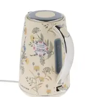 Чайник BRAYER 1083BR-YE, электрический, 2200Вт, 1.7л, нерж.сталь. автоотключение