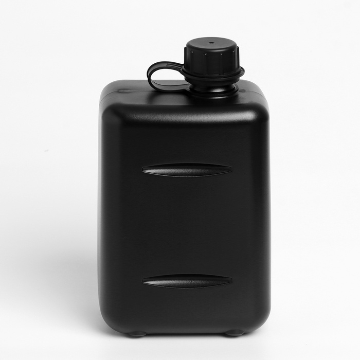 Фляжка туристическая  Фляжка туристическая "Adventure" 2 л, с чехлом, черная