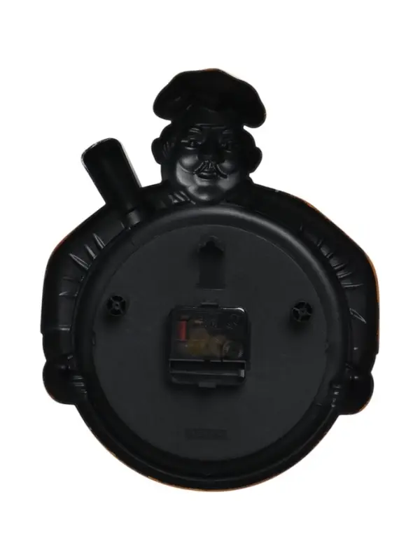 Часы настенные интерьерные &laquo;Шеф&raquo;, серия: Кухня, бесшумные, плавный ход, 29.5&times;23 см, d=16.5 см, медные, серебристые