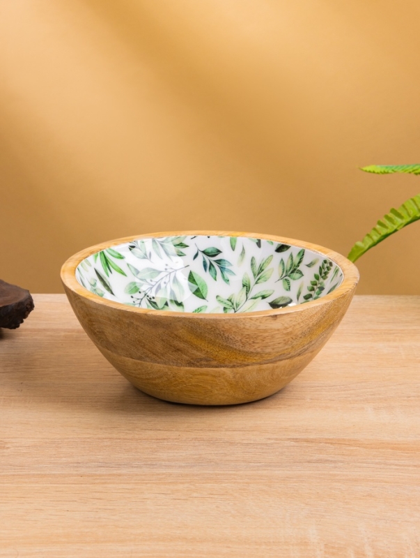 Миска Миска "Оливковая ветвь" дерево манго 17,5х17,5х6,5 см