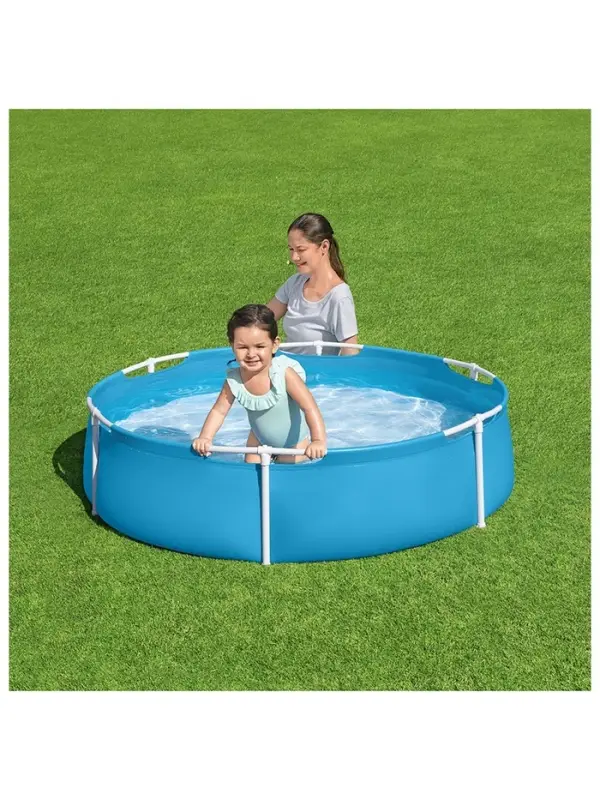 Бассейн каркасный Frame Pool, 152&times;38 см, от 2 лет, круглый, 56283 Bestway