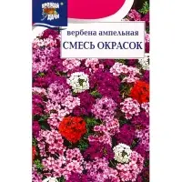 Семена цветов Вербена ампельная &laquo;Смесь окрасок&raquo; 0.1 г