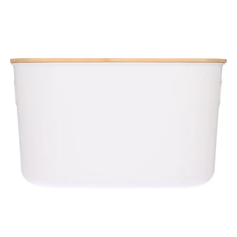 VETTA Корзина для хранения с бамбуковой крышкой "Токио", 27x22,5x15,5см