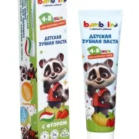 Bambolina для детей зубн. паста 4-8 лет,клубника банан 50 мл